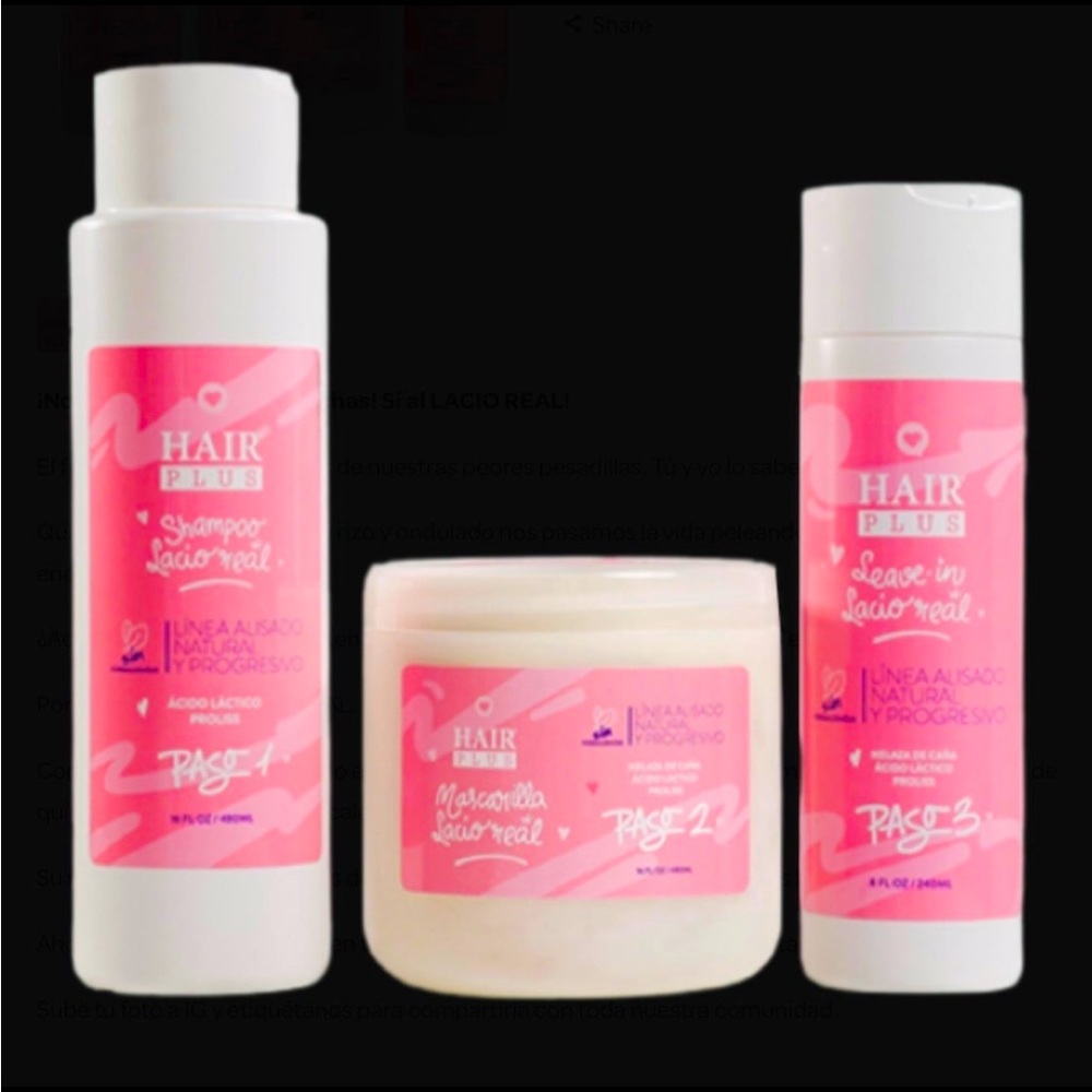 Hair Plus Straightening System